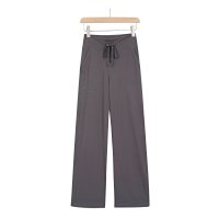Graphite gray straight-leg pants, original tag