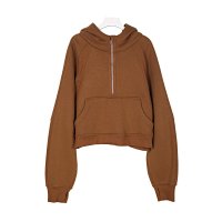 Roasted brown half-hooded