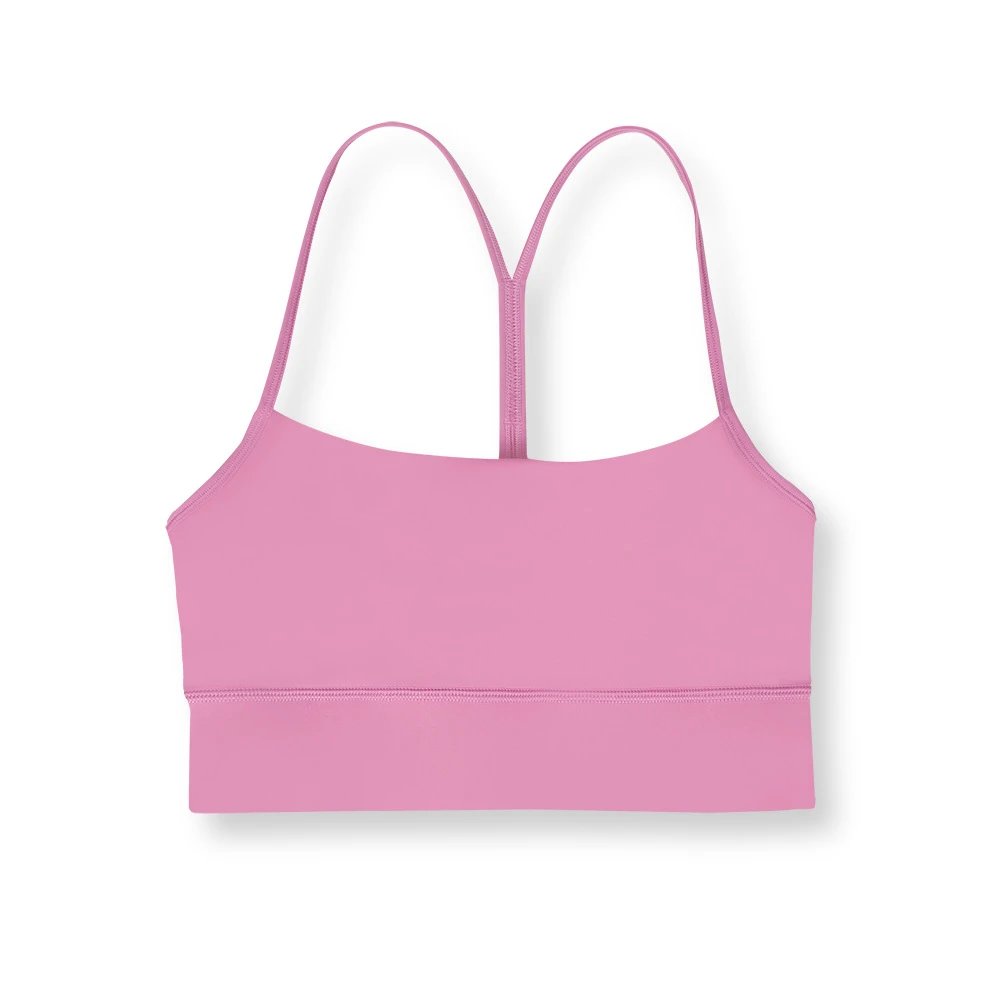 Lululemon Flow Y Bra Pink Fuchsia
