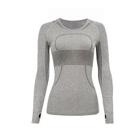 Heather gray, 1.0-weight long sleeve