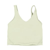 Mist Fragrance Green U-Neck Vest
