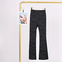 Camouflage bell-bottom pants-Original label