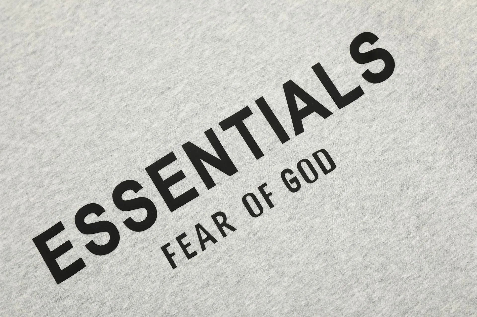 Fear of God Essentials Beige Crewneck Sweatshirt and Joggers Set - 13