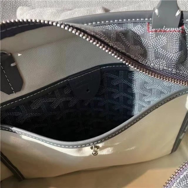 Goyard Saint Louis Tote Black Monogram Canvas Tote Bag - 19