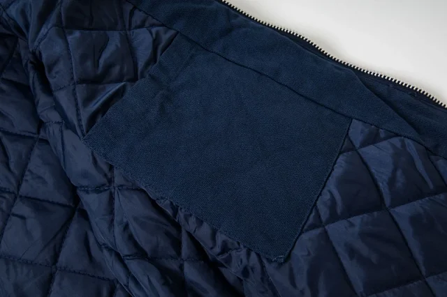 Denim Tears Jackets Collared Zip Jacket with Cotton Wreath Graphic product detail image 4