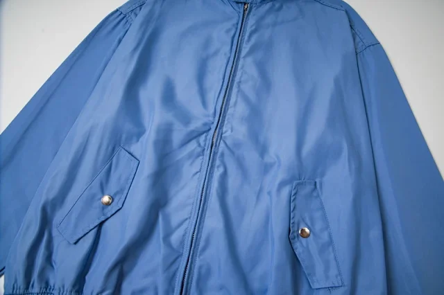 Stüssy Jackets Stand-collar zip jacket with back logo patch product detail image 3