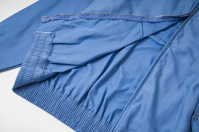 Stüssy Jackets Stand-collar zip jacket with back logo patch product detail image 10