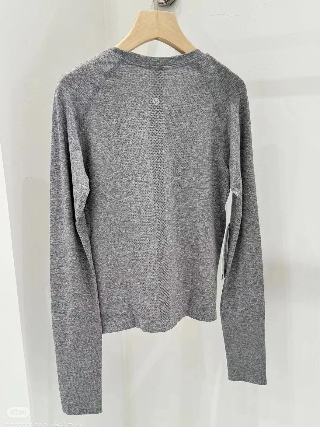 Lululemon Align Long Sleeve Top Heather Gray Base-Layer - 5