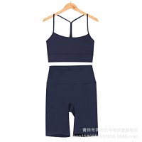 Black and blue five-point Y-shaped set