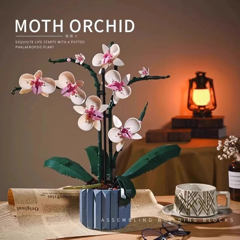 Unbranded Uncategorized Potted Orchid Building Blocks image 5
