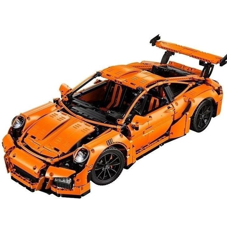 【DX347】Mechanical Building Blocks Racing Car Model Toy for Boys