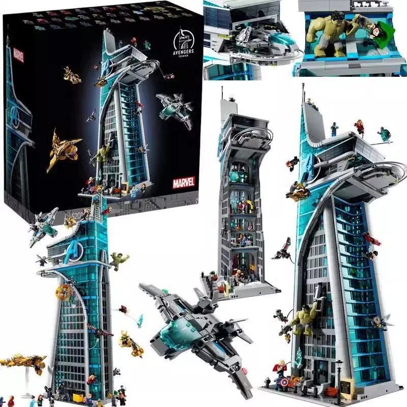 DX347 Skyscraper Building Blocks Advanced Model Kit for Boys - Custom Order, Non-Refundable