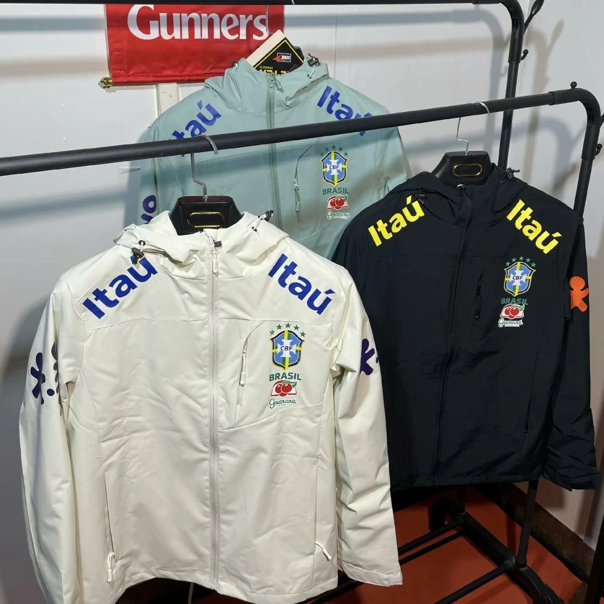 Brazil Team Football Jersey Jacket