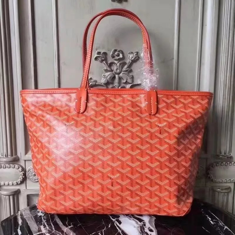 Goyard Saint Louis Tote Black Monogram Canvas Tote Bag - 16