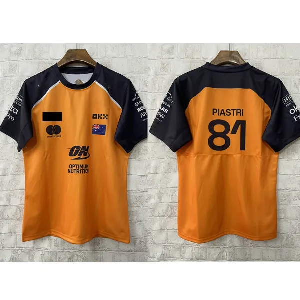 McLaren Racing x Piastri Official Team Jersey Orange - 1
