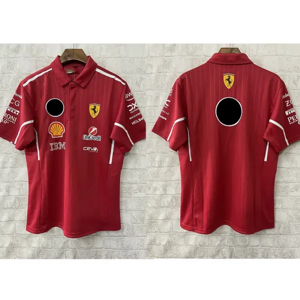Ferrari F1 Team Polo Shirt Red - 1