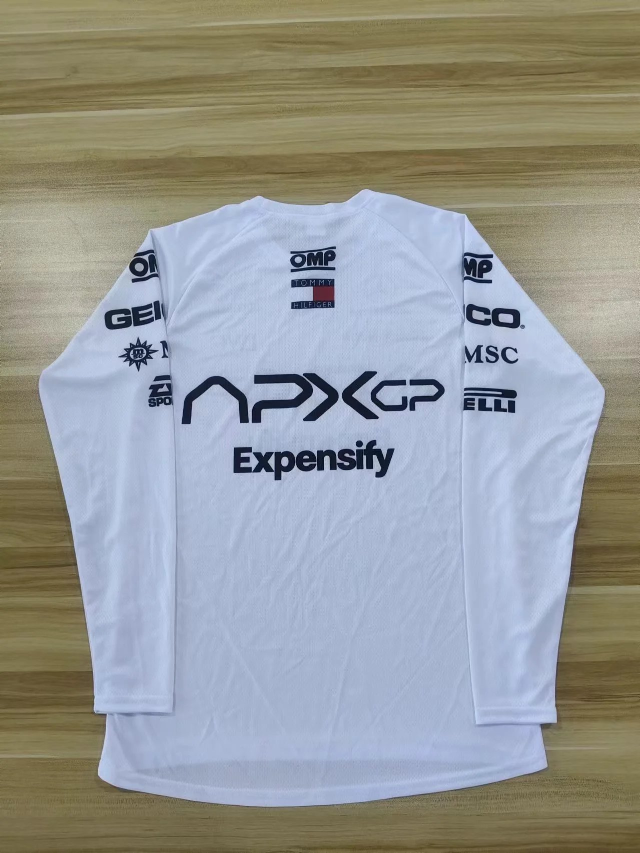 APX GP x Expensify White Racing Jersey - 12