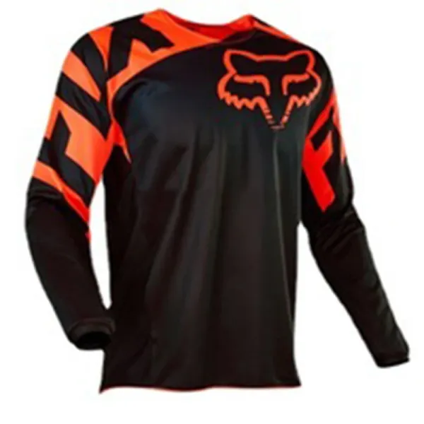 Fox Racing 180 Motocross Jersey Red/Navy Blue - 10