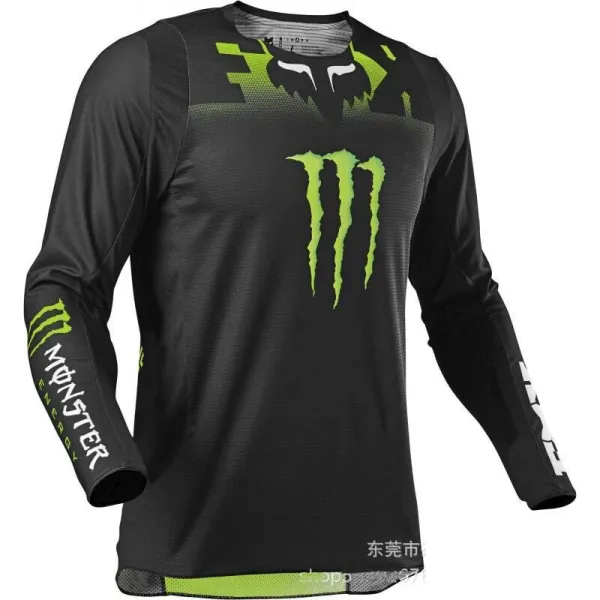 Fox Racing 180 Motocross Jersey Red/Navy Blue - 17