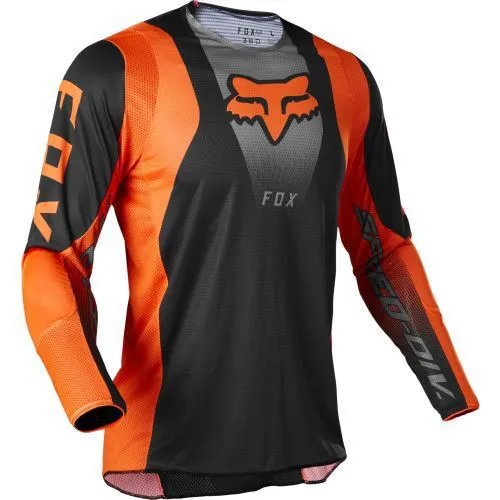 Fox Racing 180 Motocross Jersey Red/Navy Blue - 25