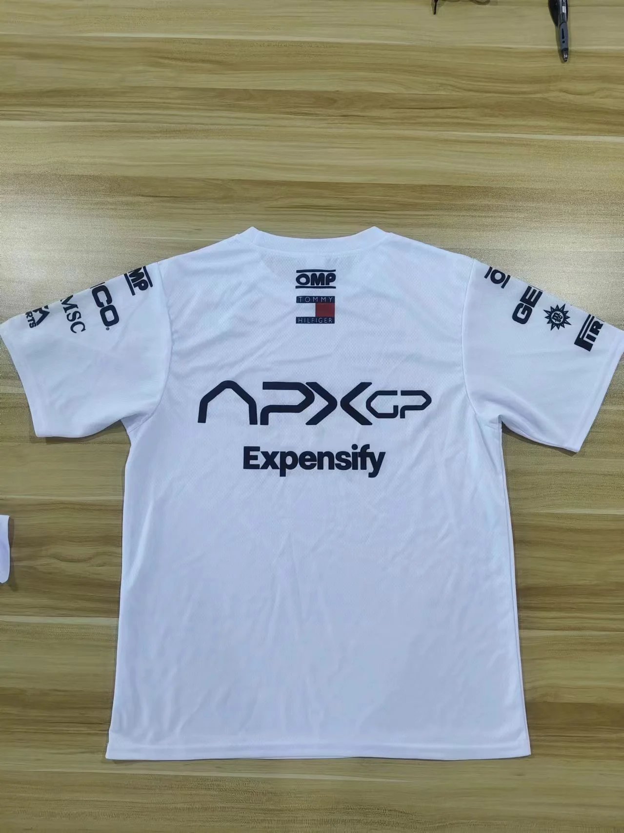 APX GP x Expensify White Racing Jersey - 14
