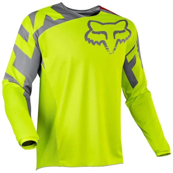 Fox Racing 180 Motocross Jersey Red/Navy Blue - 9