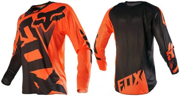 Fox Racing 180 Motocross Jersey Red/Navy Blue - 32