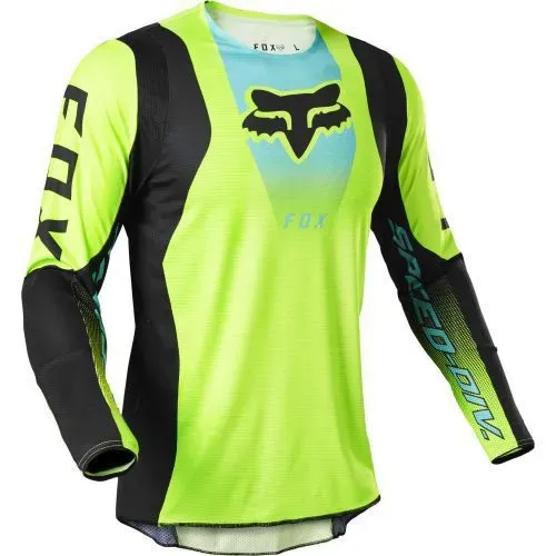 Fox Racing 180 Motocross Jersey Red/Navy Blue - 22