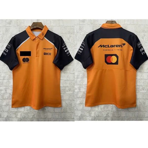 McLaren Formula 1 Team Official Polo Orange/Black - 1
