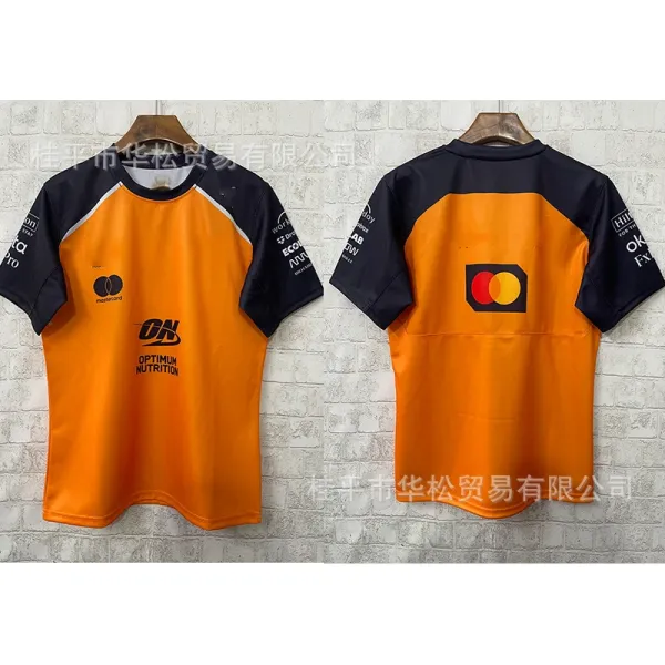 McLaren x Mastercard x Optimum Nutrition Racing Jersey Orange/Black - 1