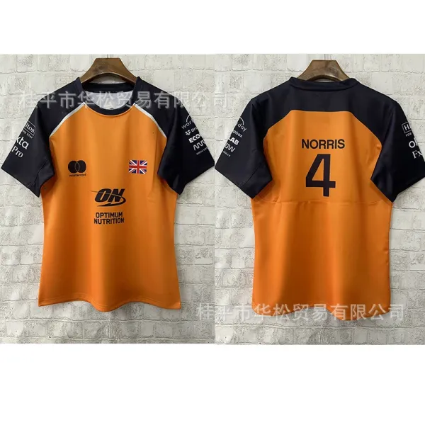 McLaren F1 Team Norris #4 Orange Racing Jersey - 1