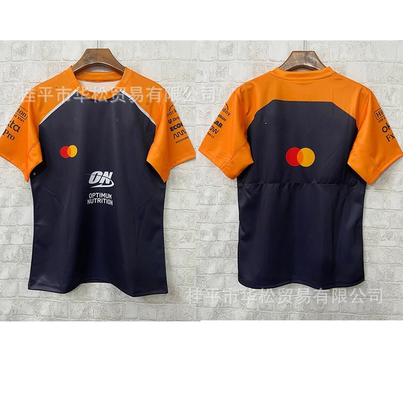McLaren x Optimum Nutrition Racing Jersey Orange/Navy - 1