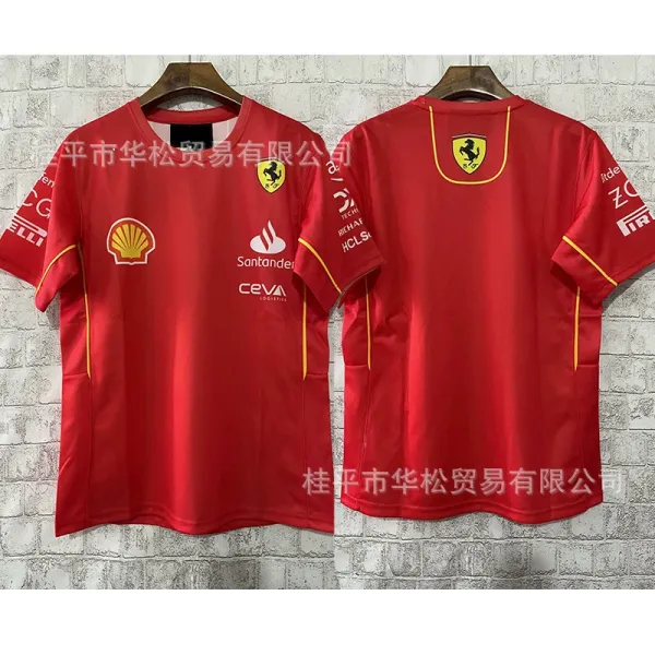 Scuderia Ferrari F1 Team Official Replica Jersey Red - 1