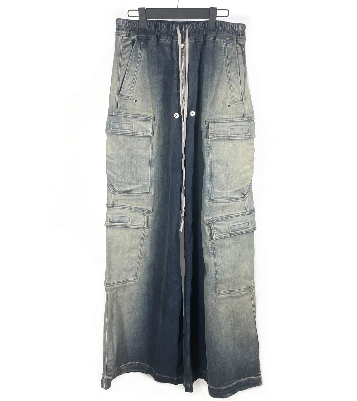 Rick Owens DRKSHDW Cargo Pants Gradient Wash Denim