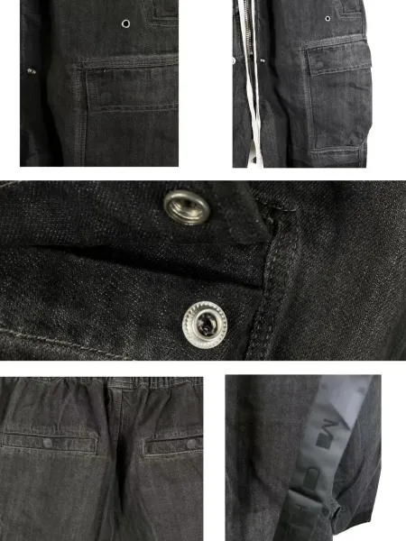 Rick Owens DRKSHDW Cargo Pants Gradient Wash Denim - 3