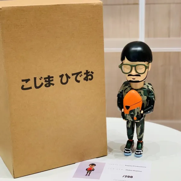 Medicom Toy Kojima Productions x Medicom Toy Hideo Kojima Figure Orange Camo Collectible Accessories - 1