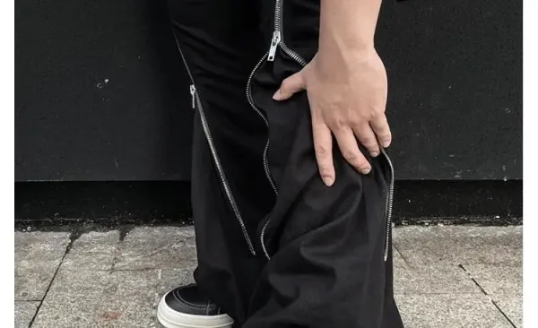 Rick Owens Low-Top Leather Sneaker Black with Cream Sole - 5
