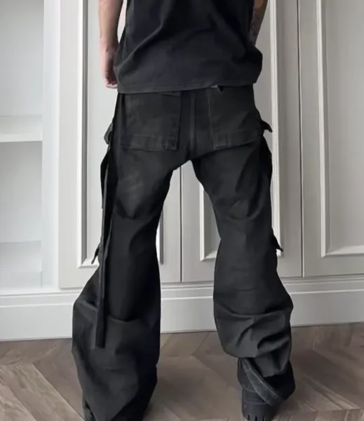 Rick Owens DRKSHDW Cargo Pants Gradient Wash Denim - 10