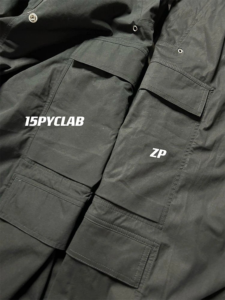 Design PYCLAB Cargo Pants Black Pants - 12
