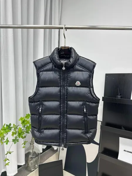 Moncler Maya Vest Black Down Vest - 16