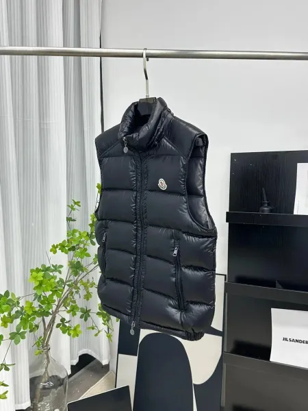 Moncler Maya Vest Black Down Vest - 17