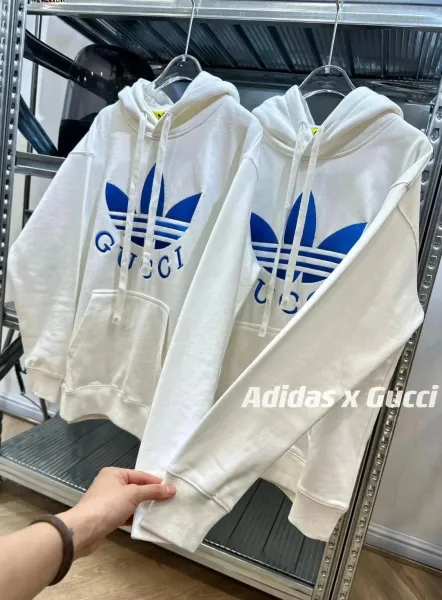 Gucci Logo Print Hoodie Black - 13