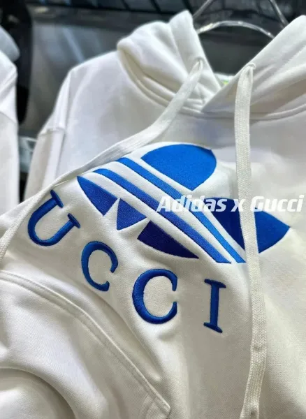 Gucci Logo Print Hoodie Black - 17