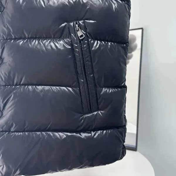 Moncler Maya Vest Black Down Vest - 32