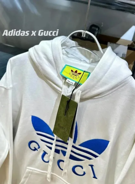 Gucci Logo Print Hoodie Black - 19