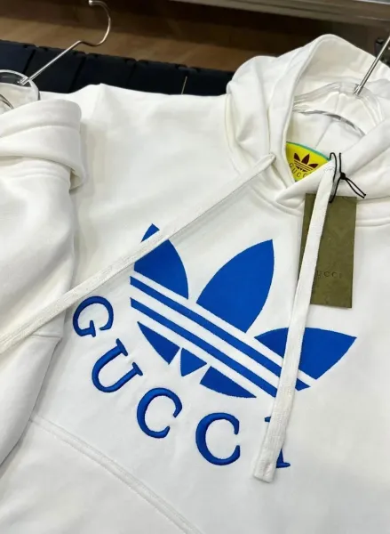 Gucci Logo Print Hoodie Black - 24