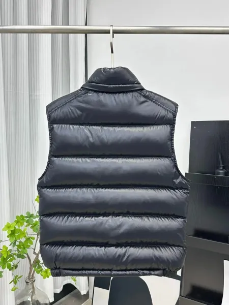 Moncler Maya Vest Black Down Vest - 18