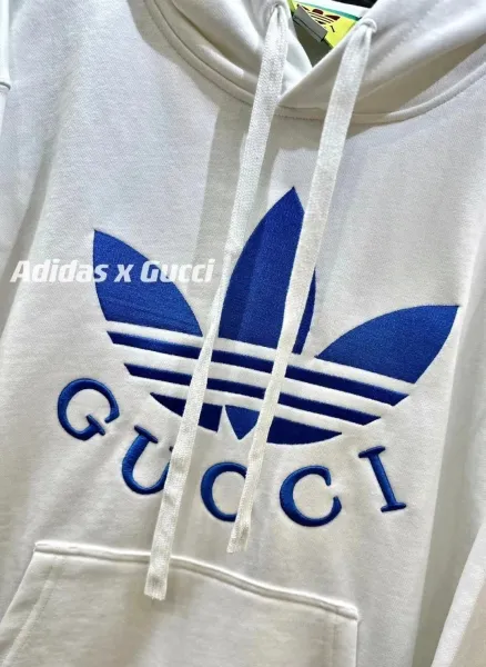 Gucci Logo Print Hoodie Black - 16