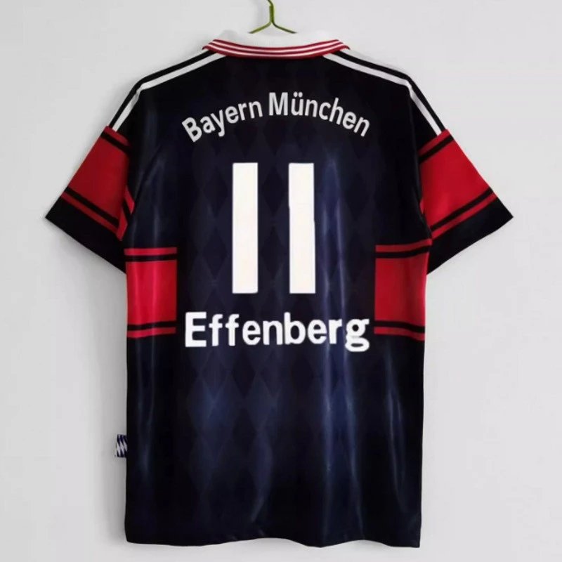 adidas x Bayern Munich Retro 1997/99 Home Effenberg #11 Jersey Navy