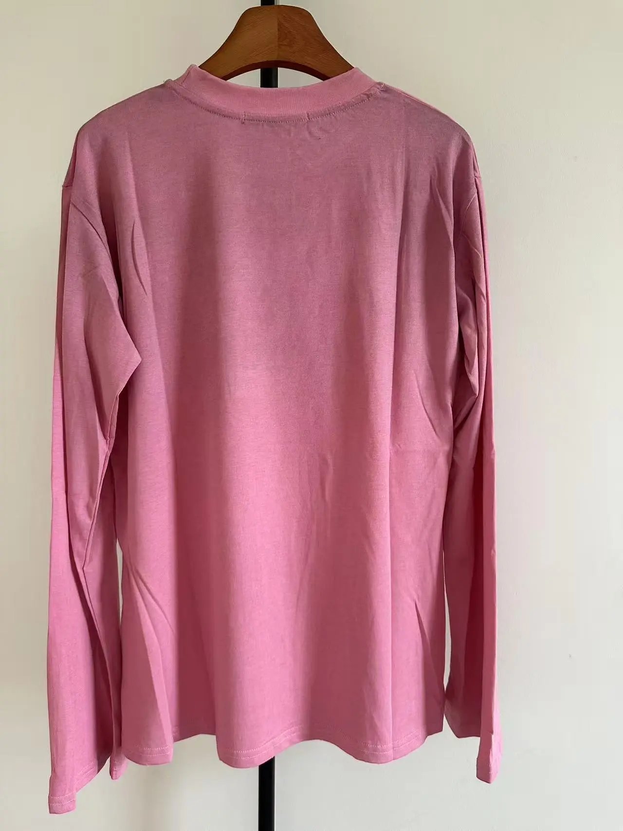 Acne Studios Stockholm 1996 Pink Long Sleeve T-Shirt - 9